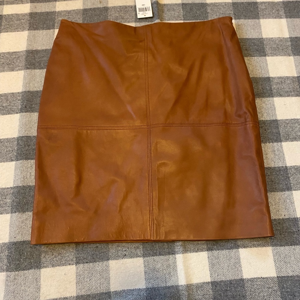 Ralph Lauren, Black Label, Lambskin Pencil Skirt
